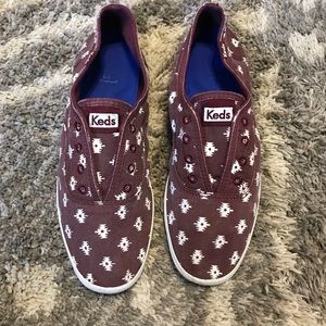 Keds Geometric Slip On Sneakers